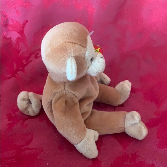 Vintage Bongo the Monkey TY Beanie Baby Limited Series - Picture 9 of 11